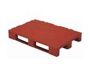 UTZ - Palette Hygiénique Plastique Rouge 1200x1000x160mm - Usage Alimentaire - 100% Recyclée &amp; Recyclable - Charge 7500kg