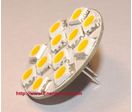 Ampoule 12/24V G4 12 Leds SMD Blanc Lumière du jour (back)