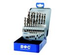 Coffret 19 forets HSS Cobalt 8% PROFI-PLUS 1-10 mm BOHRCRAFT ME 10 Co8