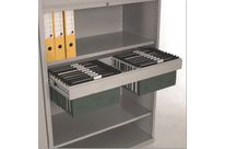 Porte-documents amovible pour rayonnage charge légère de bureau | POLYPAL