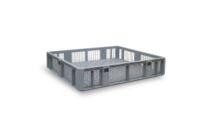 Caisse palette plastique ajourée légère 1200 x 1000