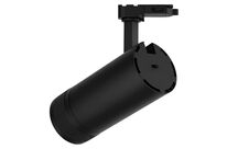 Spot LED sur Rail Noir Angle Ajustable Triphasé 30W 15-60° CCT TRIAC Dimmable