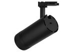 Spot LED sur Rail Noir Angle Ajustable Triphasé 30W 15-60° CCT TRIAC Dimmable
