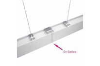 Suspension Linéaire LED 150cm 48W Interconnectable BLANC - Blanc Neutre 4000K - 5500K