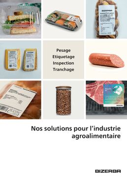 Solutions Bizerba pour l'industrie agroalimentaire