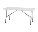 Table pliante blanche légère