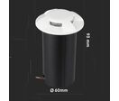 Spot LED Extérieur Encastrable IP67 DC12V 1W 4 Faisceaux Blanc - Blanc Froid 6000K - 8000K