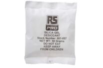 Contrôle de l’humidité industrielle | Gel de silice dessiccant 50 g RS PRO