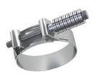 Colliers tourillon CT inox Aisi 430 - larg 28 mm diam 239-252