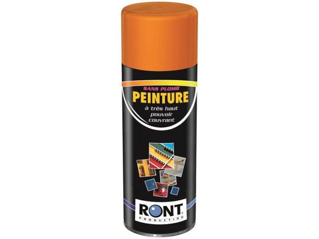 PEINTURE RAL 2001 ORANGE ROUGE - Aérosol - 520 ml