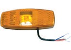 Feux de gabarit à LED : Side marker technologie à diode 1 LED