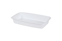 Barquette plastique GN 1/4 blanche h 55 mm x 340 Firplast