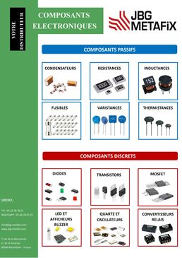 catalogue composants électroniques