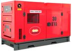 Groupe électrogène diesel 33 kVA 3x400V - 230V - Refroidi par eau - Avec régulateur AVR - Connecteur pour ATS MW Tools DG300E