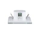 Détecteur de Mouvement Encastrable Micro Ondes Blanc