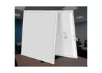 Panneau LED back-lit faible éblouissement 40 W | SRPL62X62-40WH-BL-UGR LP1 Series