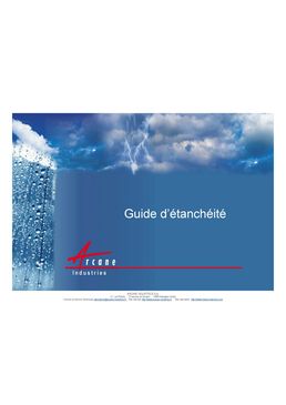 Book gamme complète produits d'étanchéité