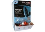 Bouchons d'oreille,  Boîte de 200 paires Singer Safety