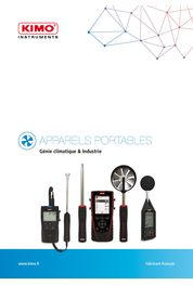 Catalogue Appareils portables