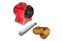 Ventilateur MV300PP avec tuyau et sac filtrant MW Tools MV300PPSET
