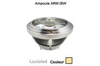 Ampoule AR111 7 leds 15W Blanc chaud (12V)