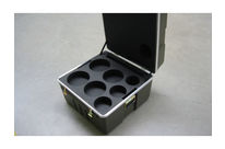 Valise de protection avec mousse découpée