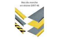 Nez de Marches Antidérapant Grit 46 en Résine