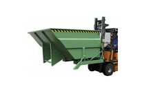 Grande benne basculante mécanique ou hydraulique 2,5 t