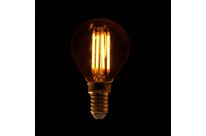 Ampoule E14 LED Filament 4W G45 - Blanc Chaud 2300K - 3500K