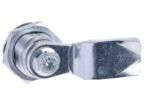 Serrure batteuse industrielle IP54 à clé 26 mm | RS PRO Argent Zinc