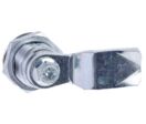 Serrure batteuse industrielle IP54 à clé 26 mm | RS PRO Argent Zinc