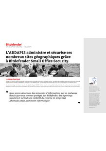 Cas client - Bitdefender Small Office Security - Addap13