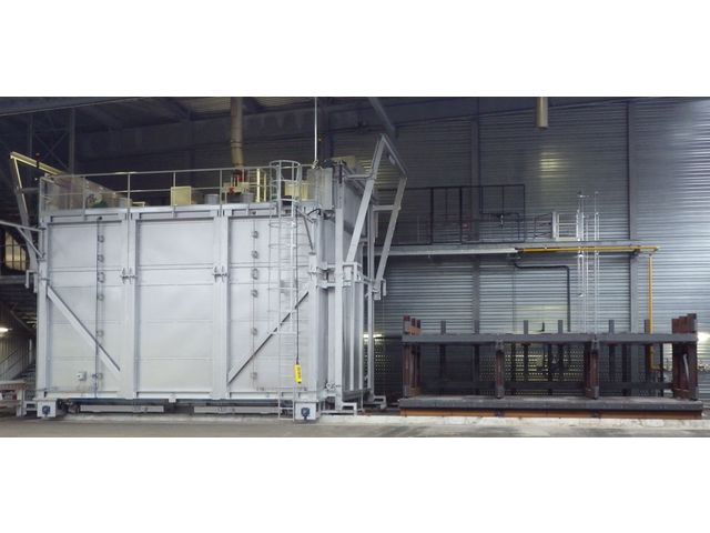 Étuves à chariot de traitement thermique de séchage de chauffage | ELMETHERM 