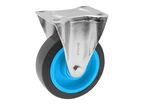 Roulette Résilex 250kg , fixe Ø 125mm, certifiée Origine France Garantie