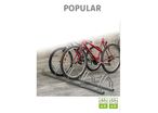 Râtelier range vélos POPULAR 3 et 5 places