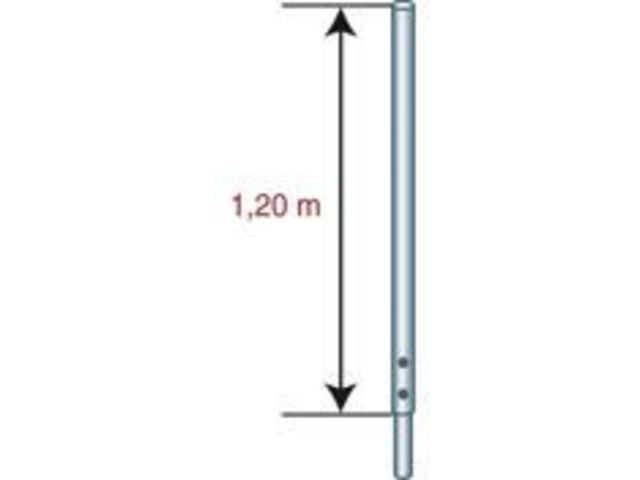 Poteau de 1,20m d49 : 49411
