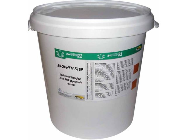 Traitement biologique pour stations d’épuration - spécial eaux grasses et bactéries filamenteuses : BIOPHEM STEP