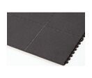 Notrax - Dalle anti-fatigue Cushion Ease Solid - Noir 91x91 cm - Caoutchouc, 19mm, Usage intensif, Éco-responsable