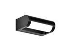 Applique Murale LED 10W Orientable Noir IP65 - Blanc Chaud (2300K - 3500K)