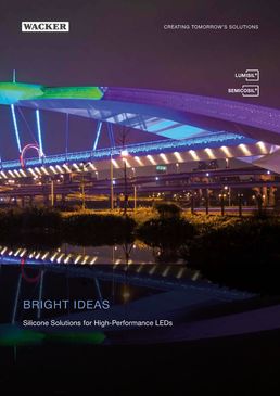 Les silicones pour les LED