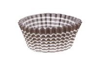 Caissette plissée ronde papier brun n°1201 x 1000 Firplast