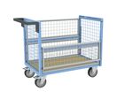 Chariot conteneur grillagé sans toit | FIMM 707350