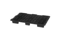 Manutan Expert - Palette emboîtable plastique 1200x800mm - 9 plots - 1500kg statique - 650kg dynamique - Recyclée 100%