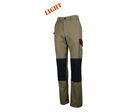 Pantalon de travail Beige/Noir poches genoux TYPHON C/P 245gr 