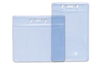 Porte-badge souple grand format