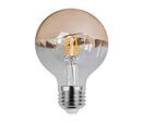 Ampoule LED E27 Filament 7W G95 Avec Reflet - Argent