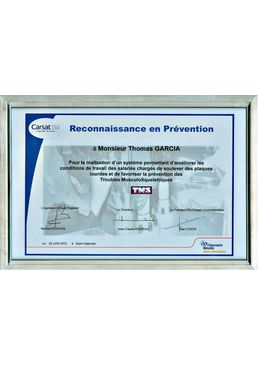 Reconnaissance CARSAT