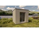 Cube de 6 m² – bureau – stand – chalet – extension ou espace indépendant