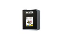 Exacta - Armoire de sécurité pour batteries lithium-ion CF90 - L600, 90 min résistance au feu, 6 prises, porte noire