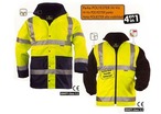 Parka haute visibilité 4 en 1 HI-WAY EN471